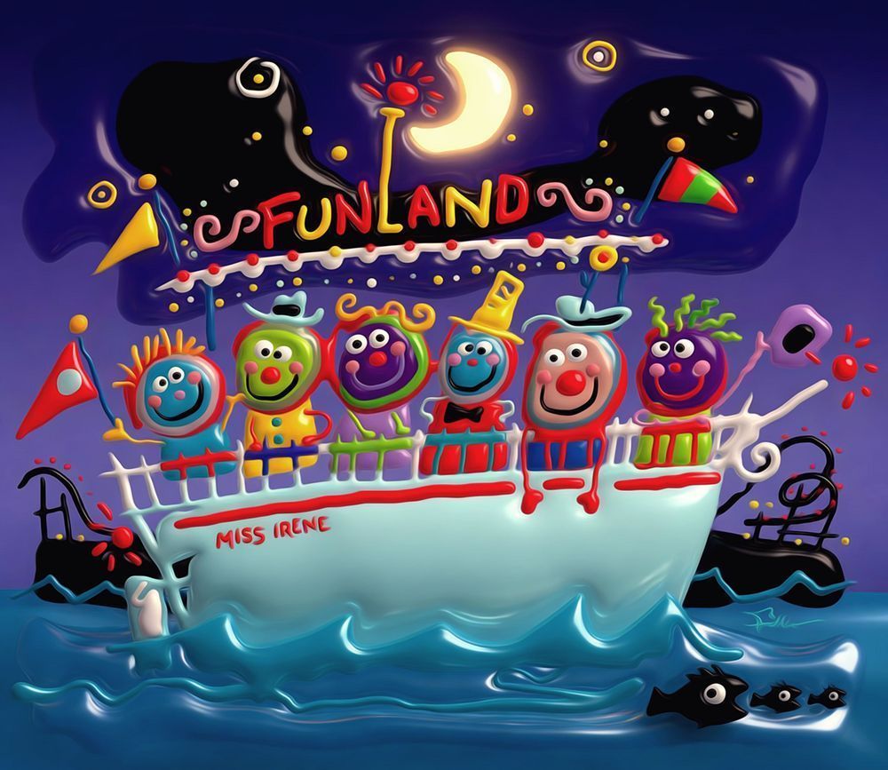 On The Midnight Cruise At Funland 2 Art | Art of Van Evan Fuller