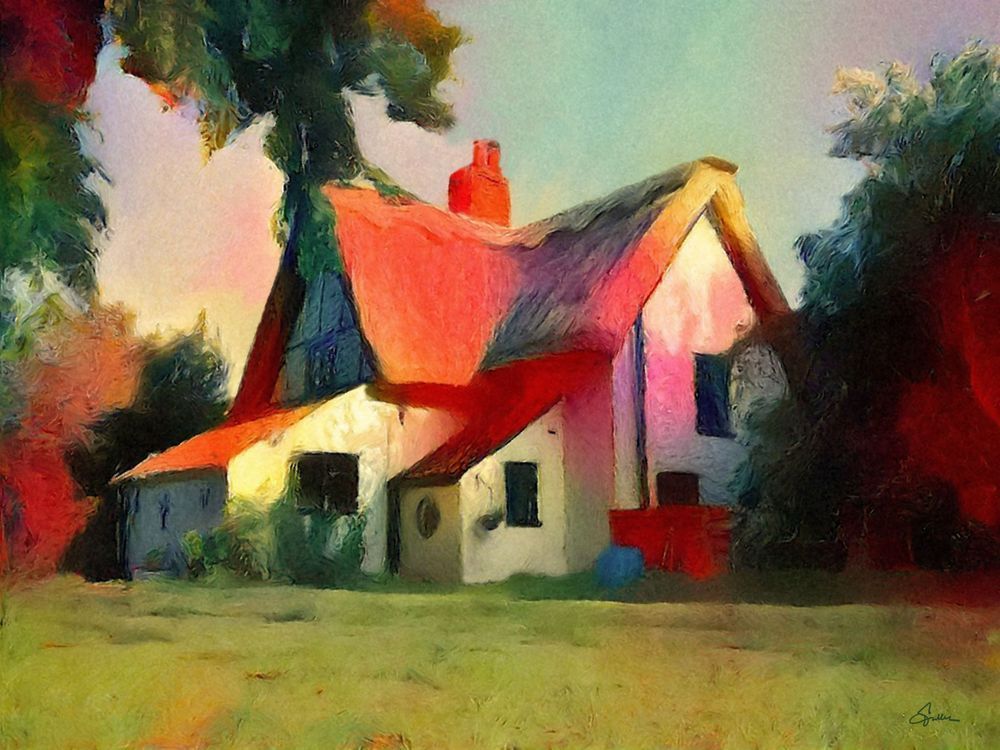 Last House On Fishbone Road Art | Art of Van Evan Fuller