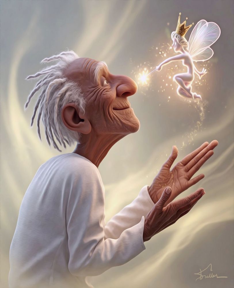 Murray Is Enchanted By The Fairy Queen 2 Art | Art of Van Evan Fuller