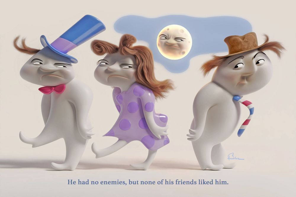 He Had No Enemies 2 Art | Art of Van Evan Fuller