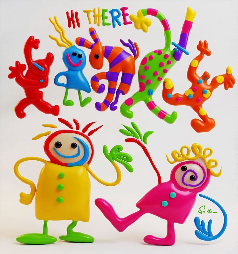 Hi There Art | Art of Van Evan Fuller