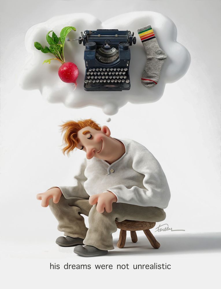 His Dreams Were Not Unrealistic 2 Art | Art of Van Evan Fuller