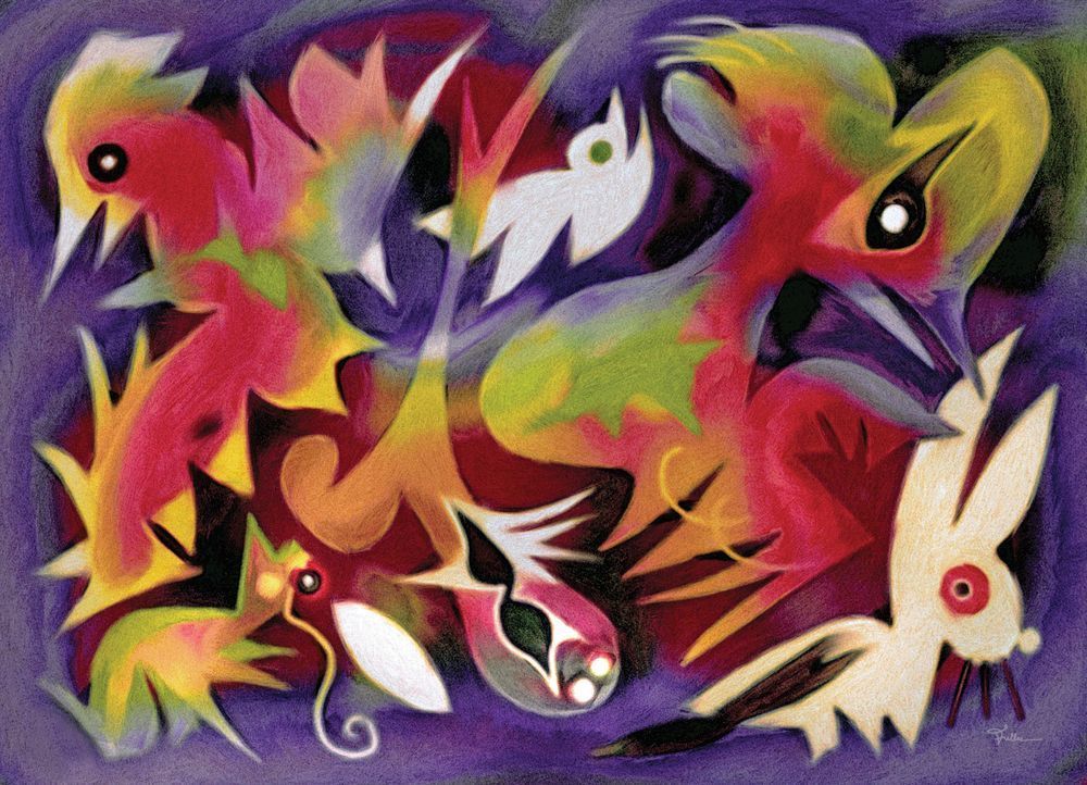 In The Country Of The Oojah Art | Art of Van Evan Fuller