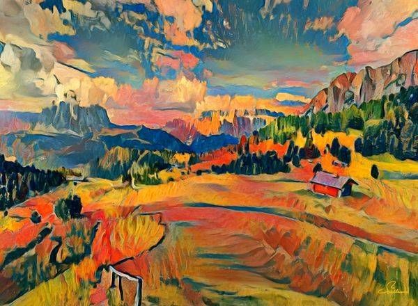 House In a Valley