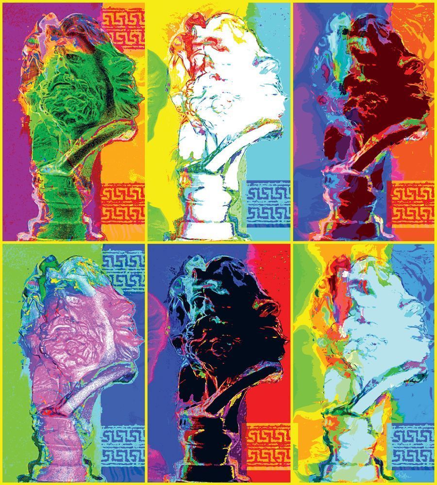 Head Of A Greek Art | Art of Van Evan Fuller