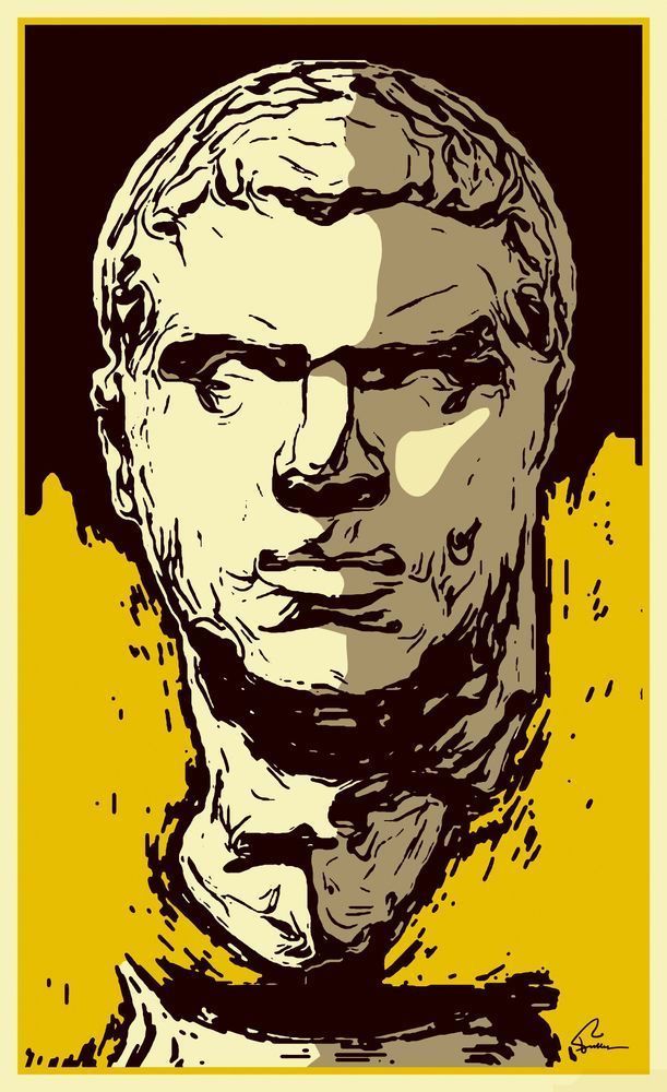 Head Of A Roman Art | Art of Van Evan Fuller