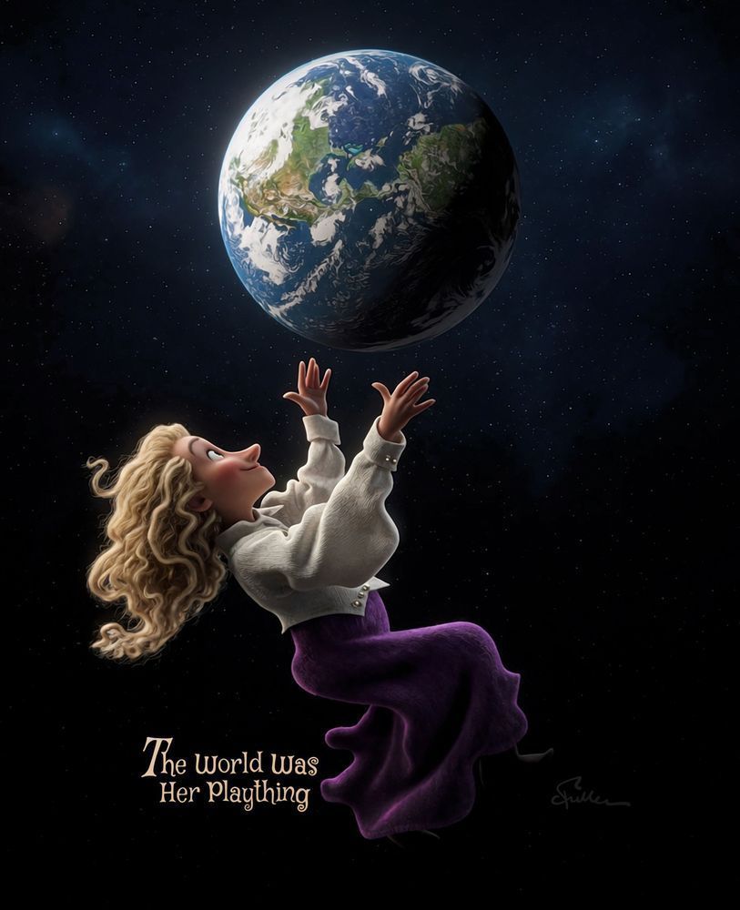 The World Was Her Plaything 2 Art | Art of Van Evan Fuller