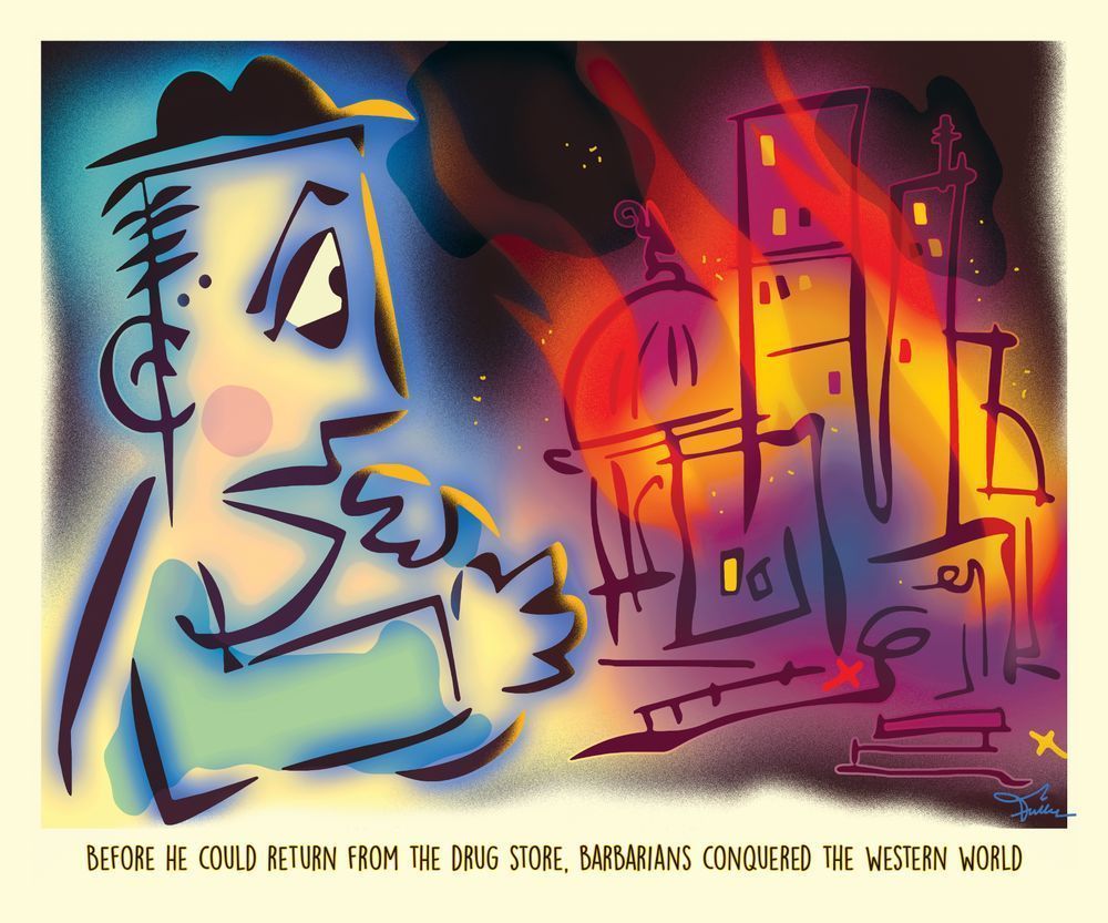 Barbarians Art | Art of Van Evan Fuller