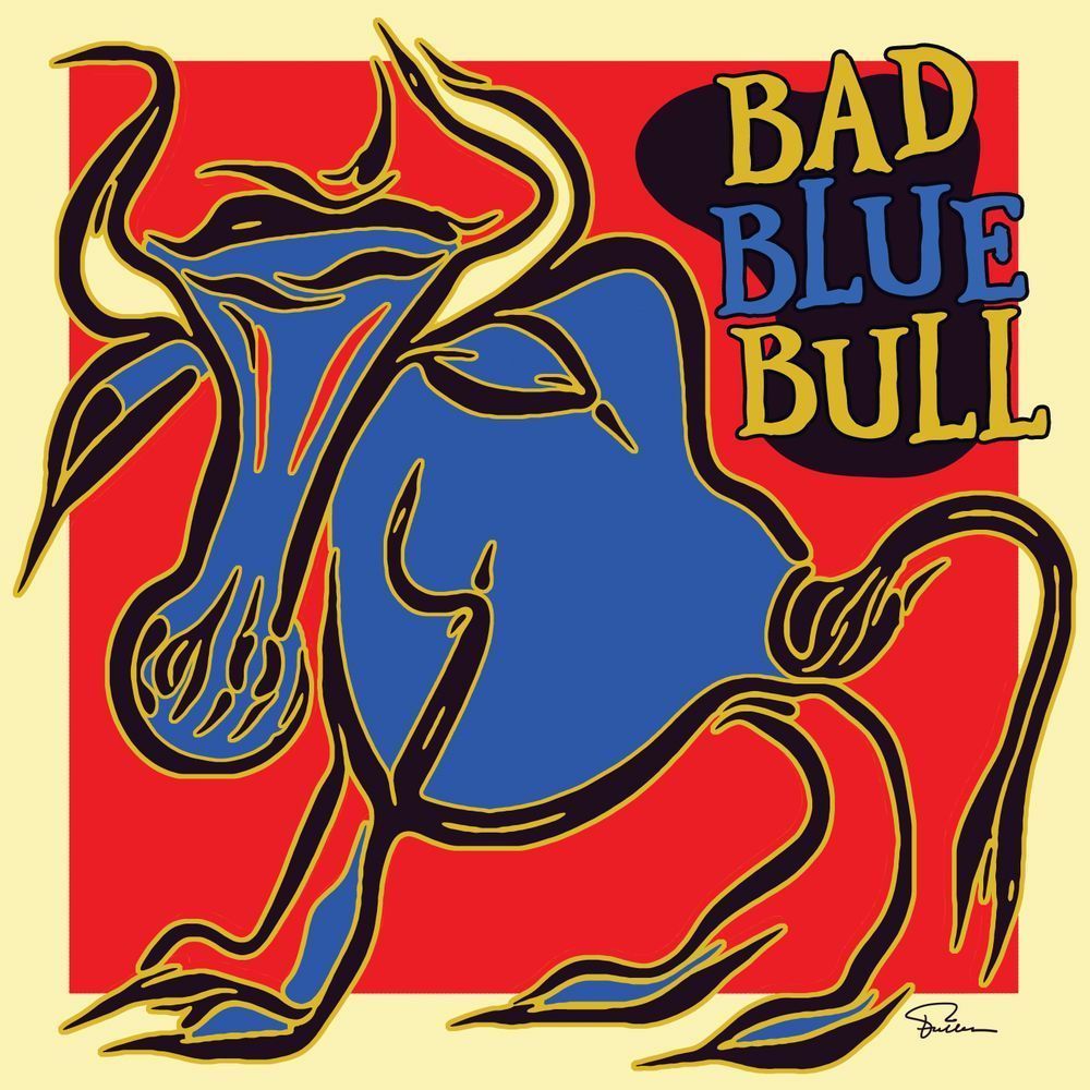 Bad Blue Bull Art | Art of Van Evan Fuller