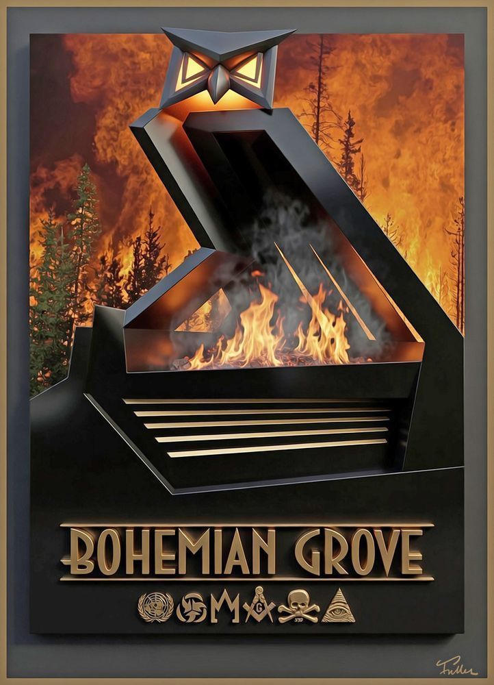 Bohemian Grove Art | Art of Van Evan Fuller