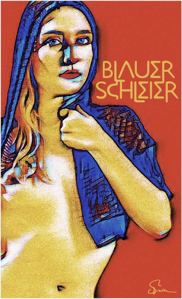 Blue Veil Art | Art of Van Evan Fuller