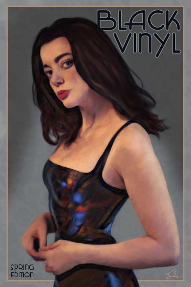 Black Vinyl Art | Art of Van Evan Fuller