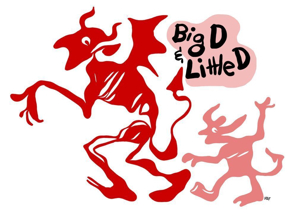 Big D And Little D Art | Art of Van Evan Fuller