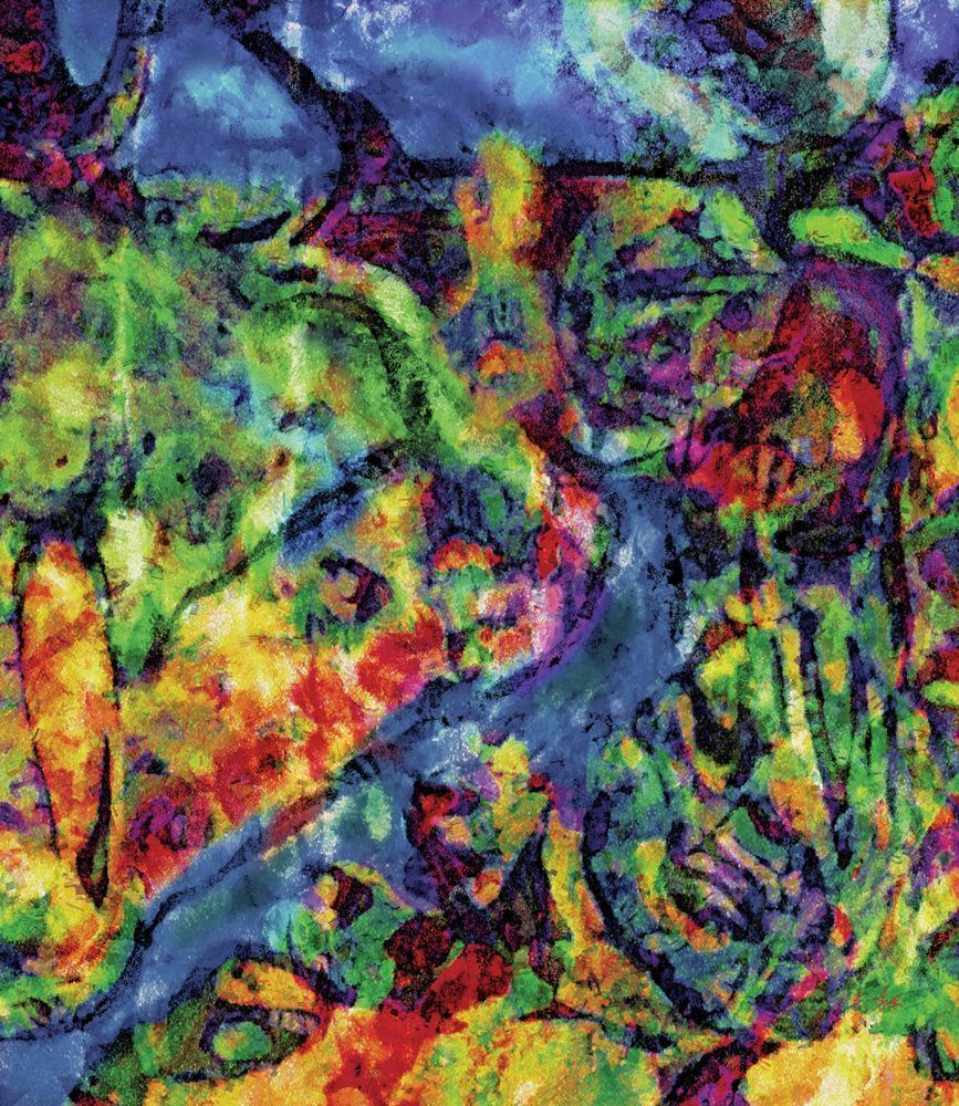 Creek In The Rough Country Art | Art of Van Evan Fuller