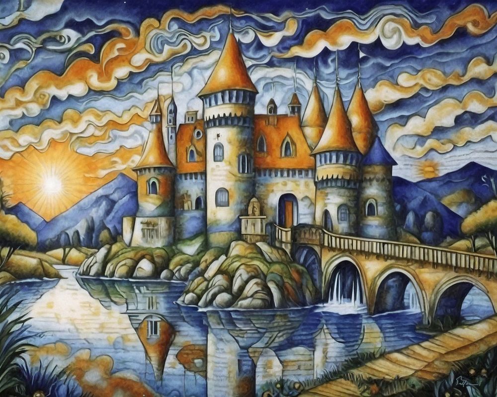 Castle Fandango Art | Art of Van Evan Fuller