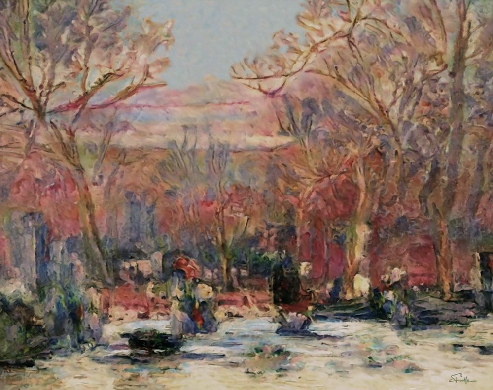 Courthouse Park Art | Art of Van Evan Fuller