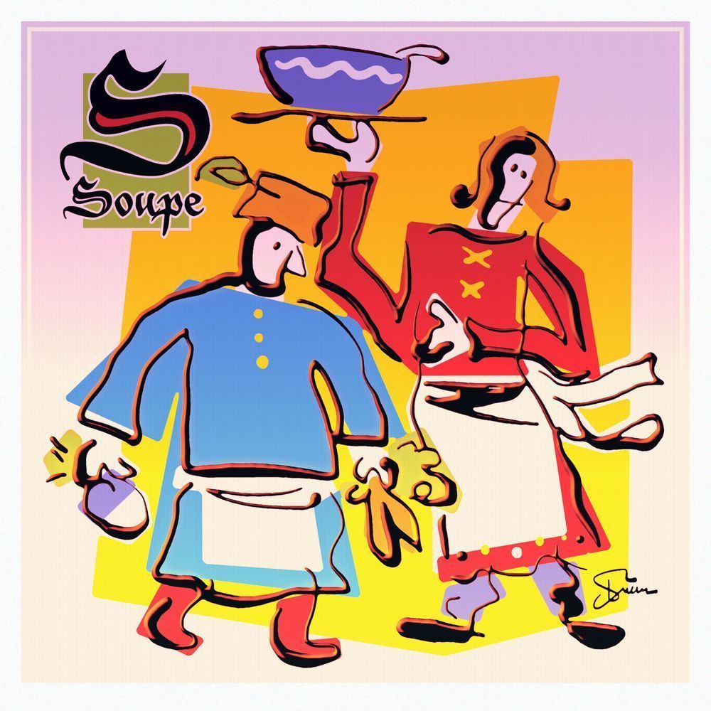 Cookes With Soupe Art | Art of Van Evan Fuller