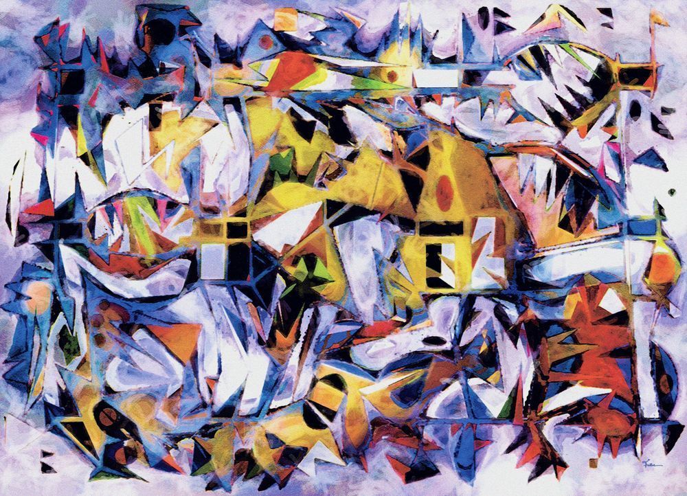 Conquest Of The American West Art | Art of Van Evan Fuller