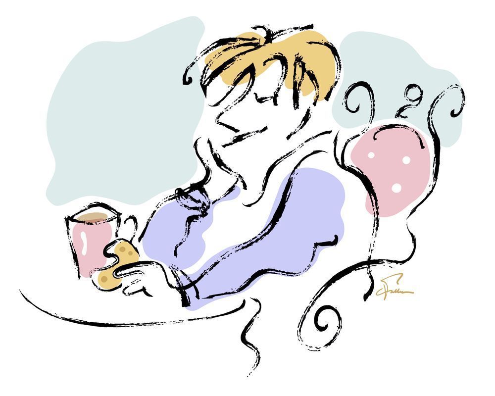 Coffee And A Cookie Art | Art of Van Evan Fuller