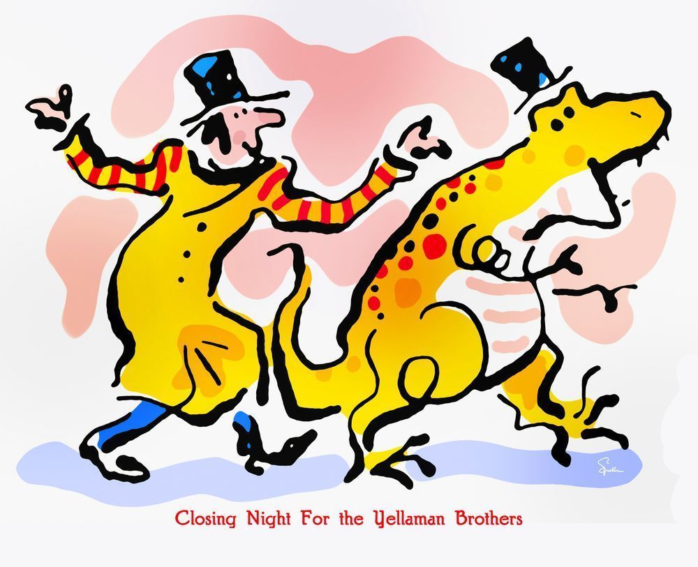 Closing Night For The Yellaman Brothers Art | Art of Van Evan Fuller