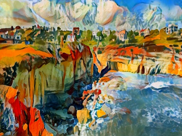 Cliffs Along the Coast