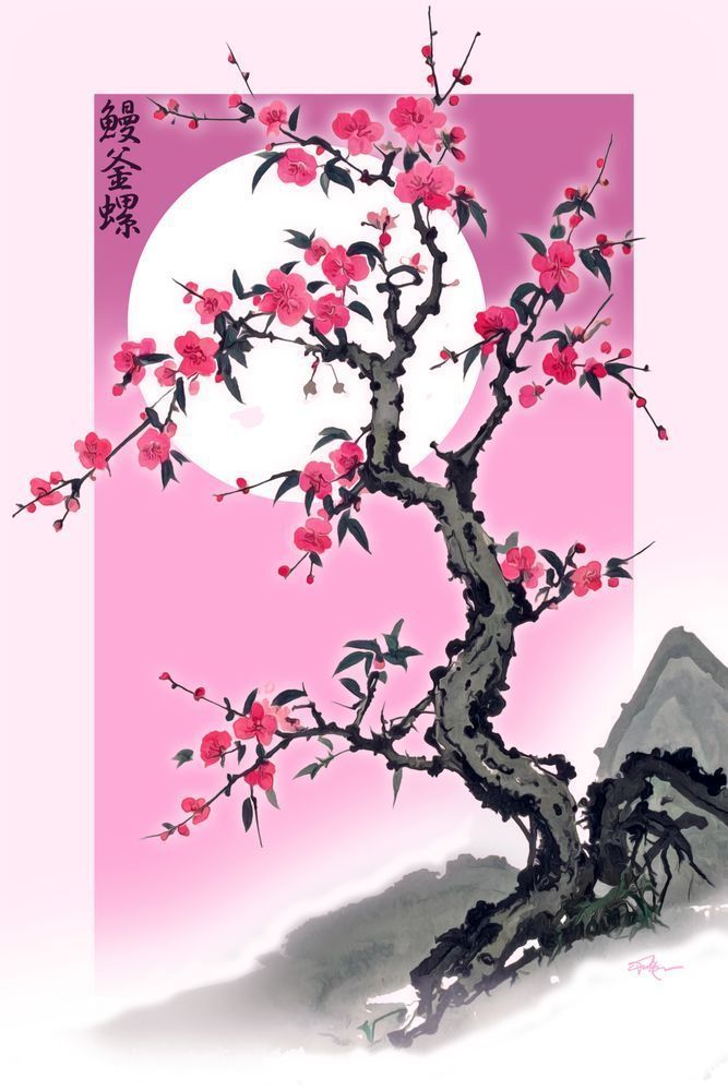 Cherry Blossoms Art | Art of Van Evan Fuller