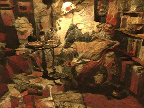 Chair In the Artist's Library