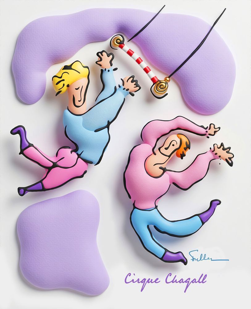 Cirque Chagall 2 Art | Art of Van Evan Fuller