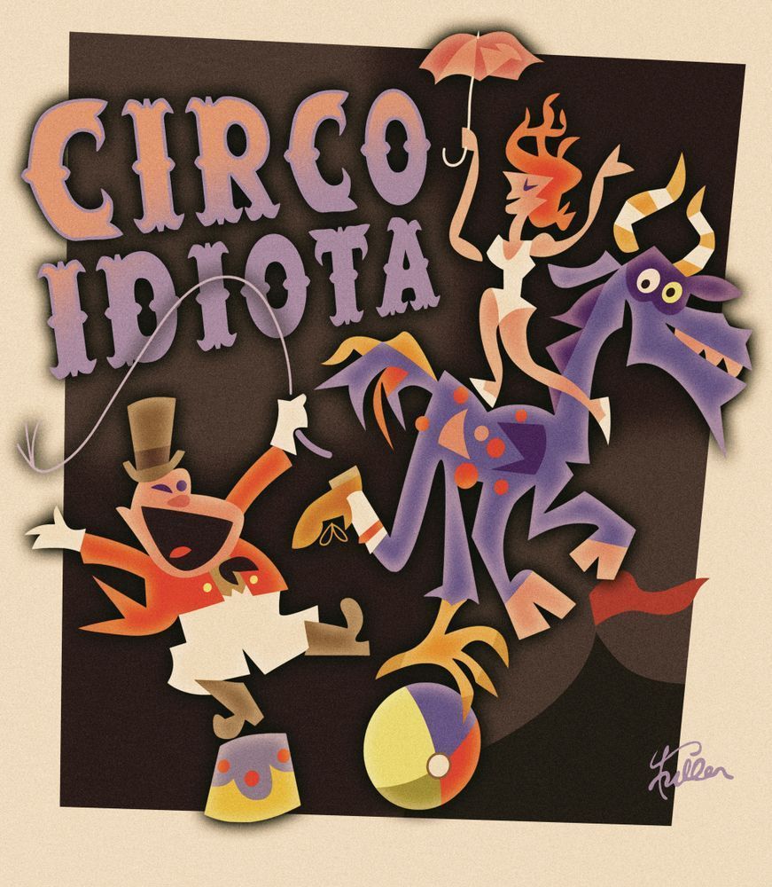 Circo Idiota Art | Art of Van Evan Fuller