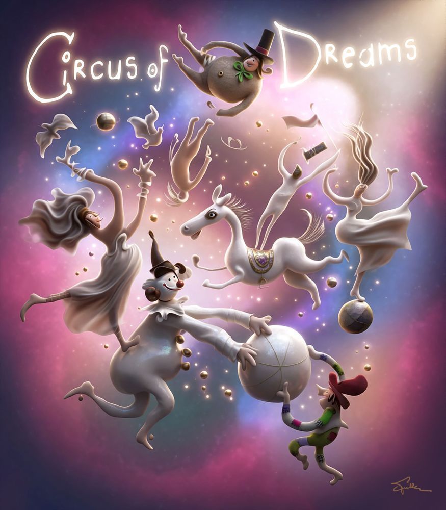 Circus Of Dreams 2 Art | Art of Van Evan Fuller