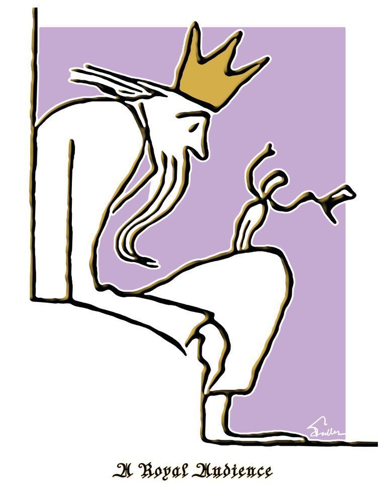 A Royal Audience Art | Art of Van Evan Fuller