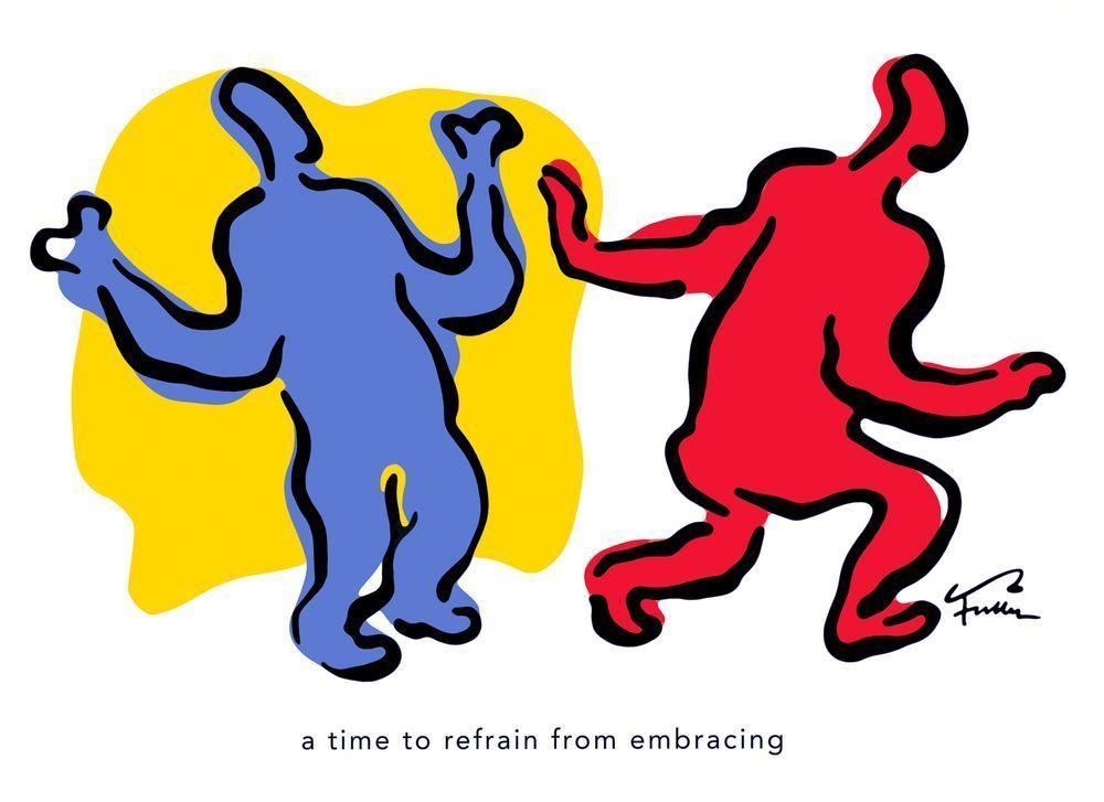 A Time To Refrain From Embracing Art | Art of Van Evan Fuller