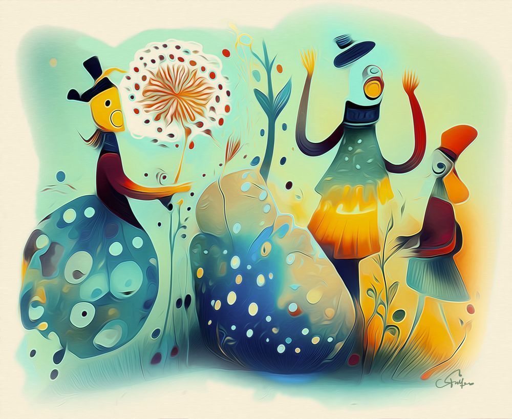 A Wonderful Flower Art | Art of Van Evan Fuller