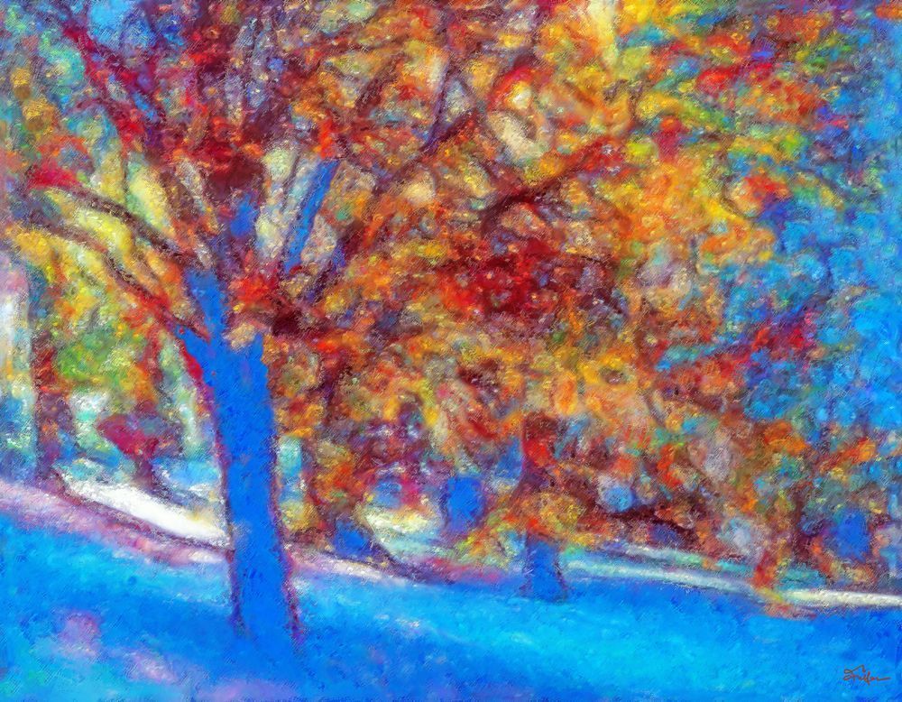 Autumn Woods Art | Art of Van Evan Fuller