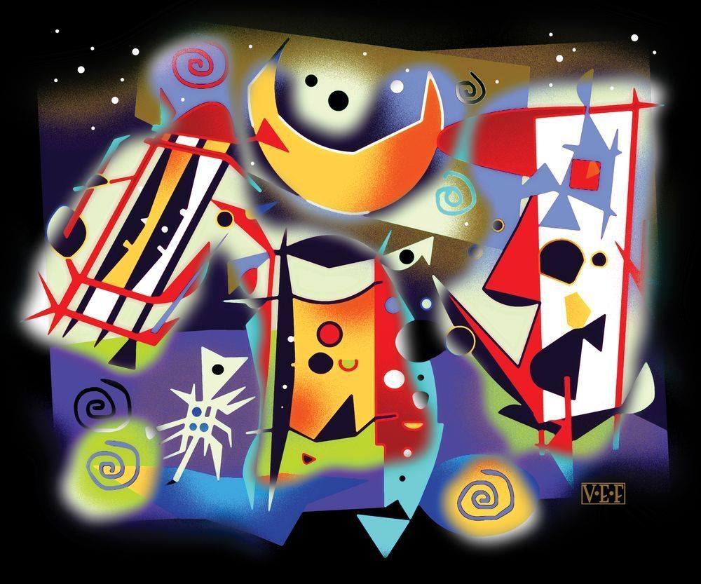 Adoration Of The Moon Art | Art of Van Evan Fuller