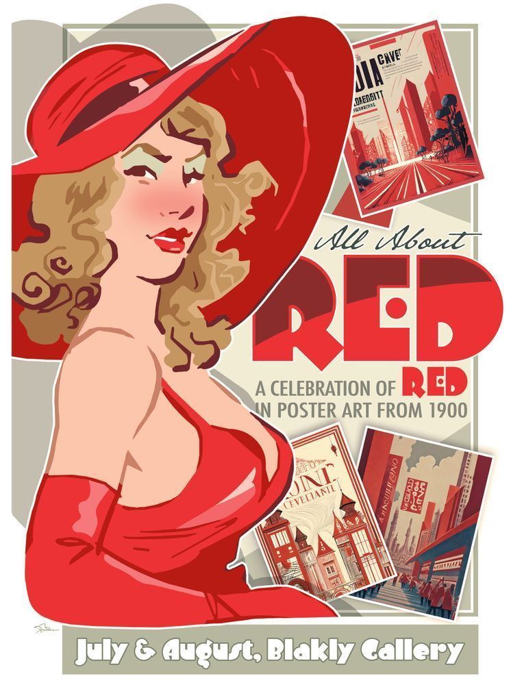 All About Red Art | Art of Van Evan Fuller