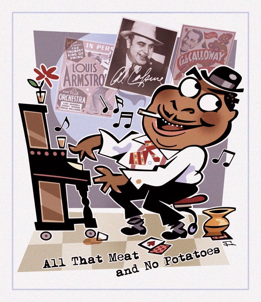 All That Meat And No Potatoes Art | Art of Van Evan Fuller