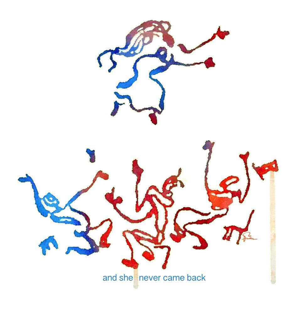 And She Never Came Back Art | Art of Van Evan Fuller