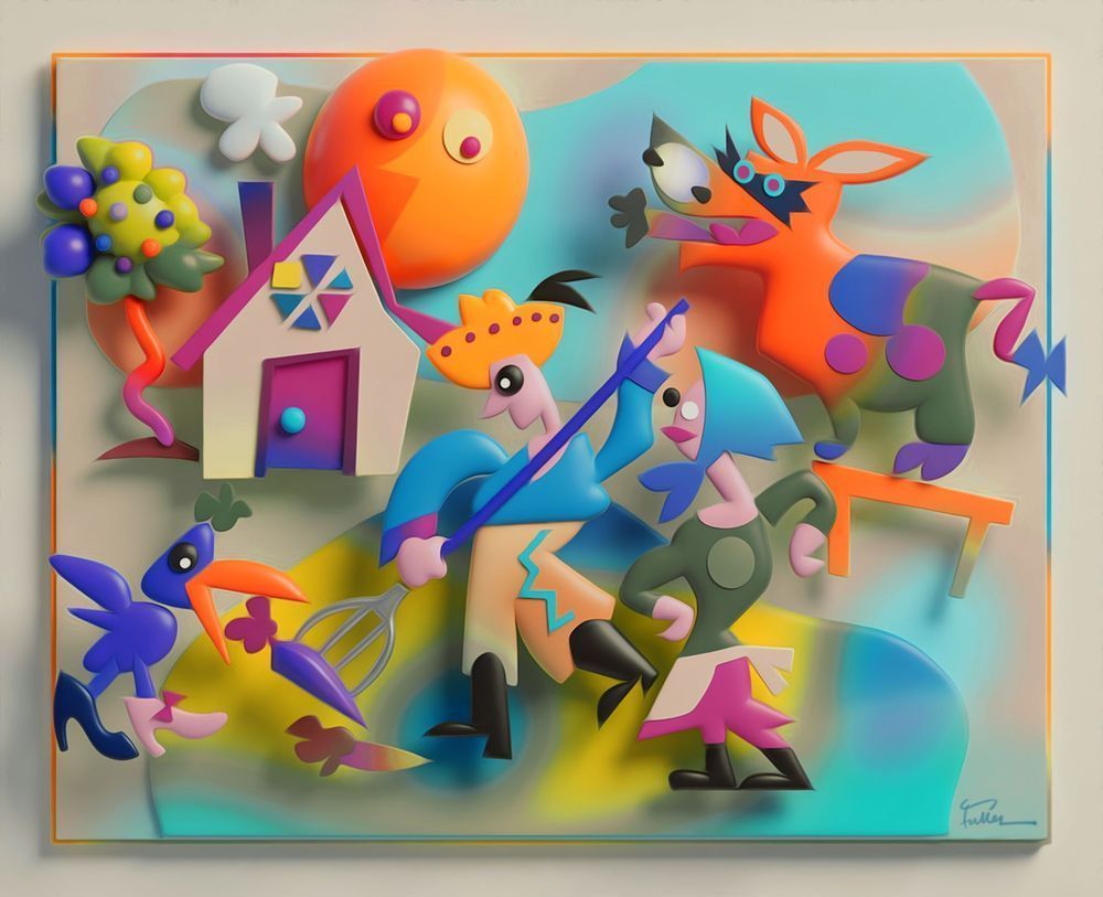 Feeding Time 2 Art | Art of Van Evan Fuller