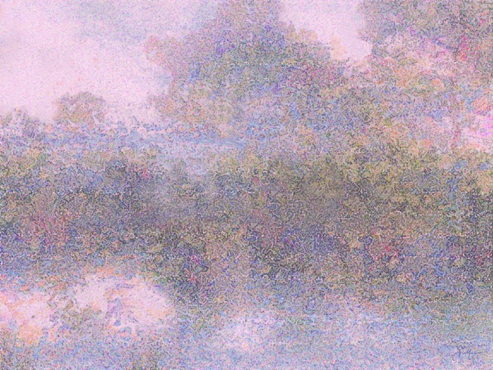 Fog On A Lake Art | Art of Van Evan Fuller