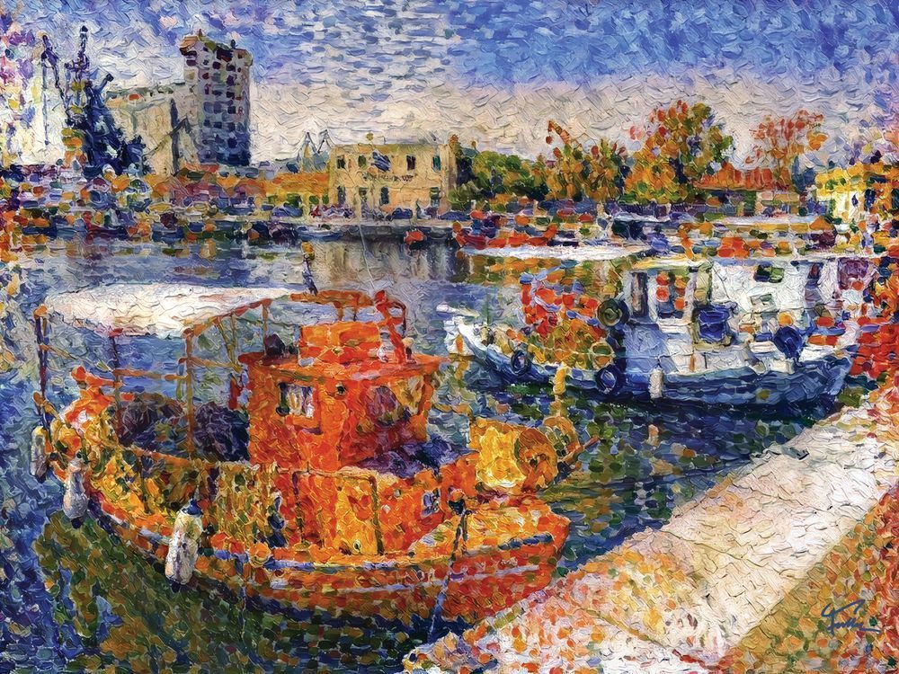 Fishing Boats Art | Art of Van Evan Fuller