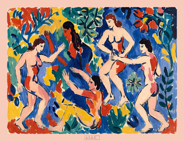 Five Figures, Manner of Matisse