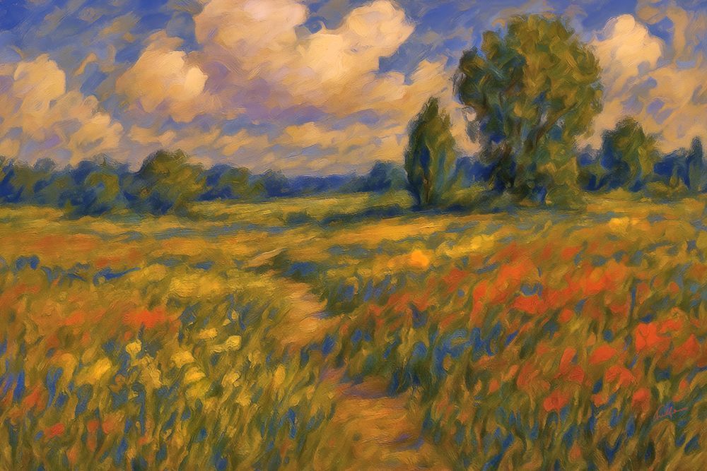 Field In Texas Art | Art of Van Evan Fuller