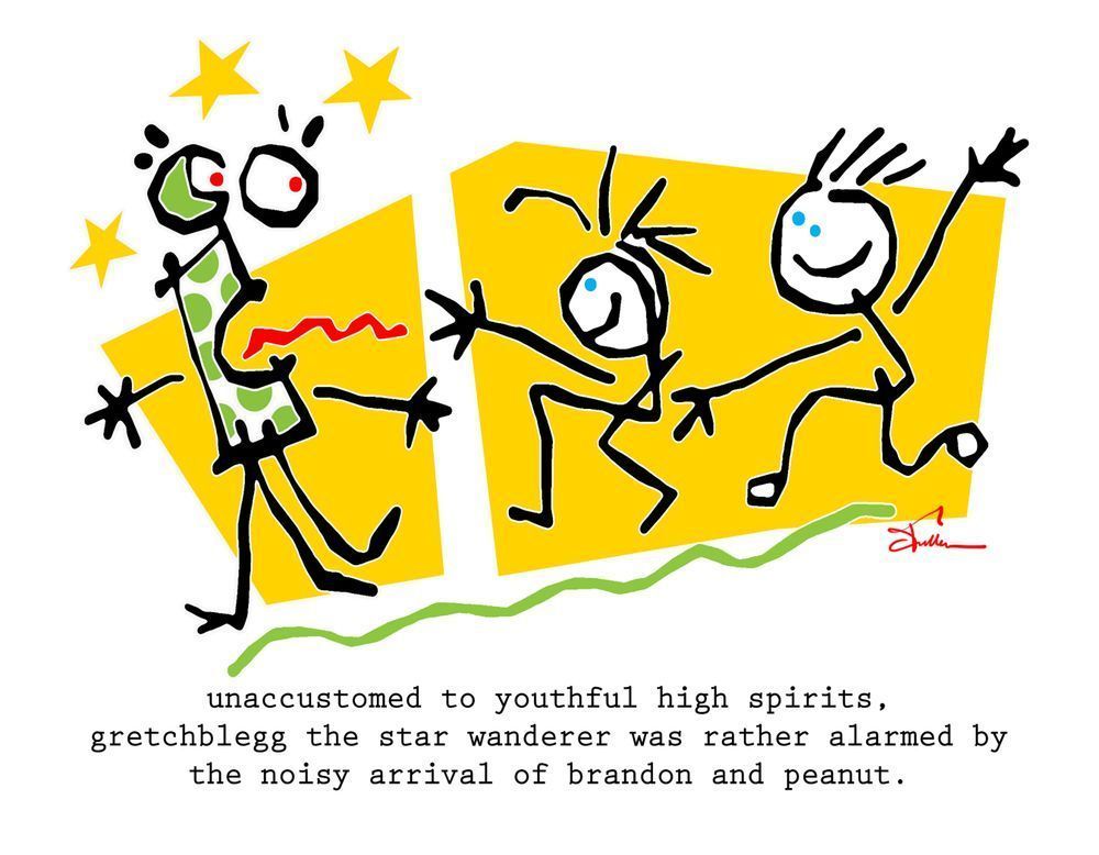 Gretchblegg The Star Wanderer Art | Art of Van Evan Fuller