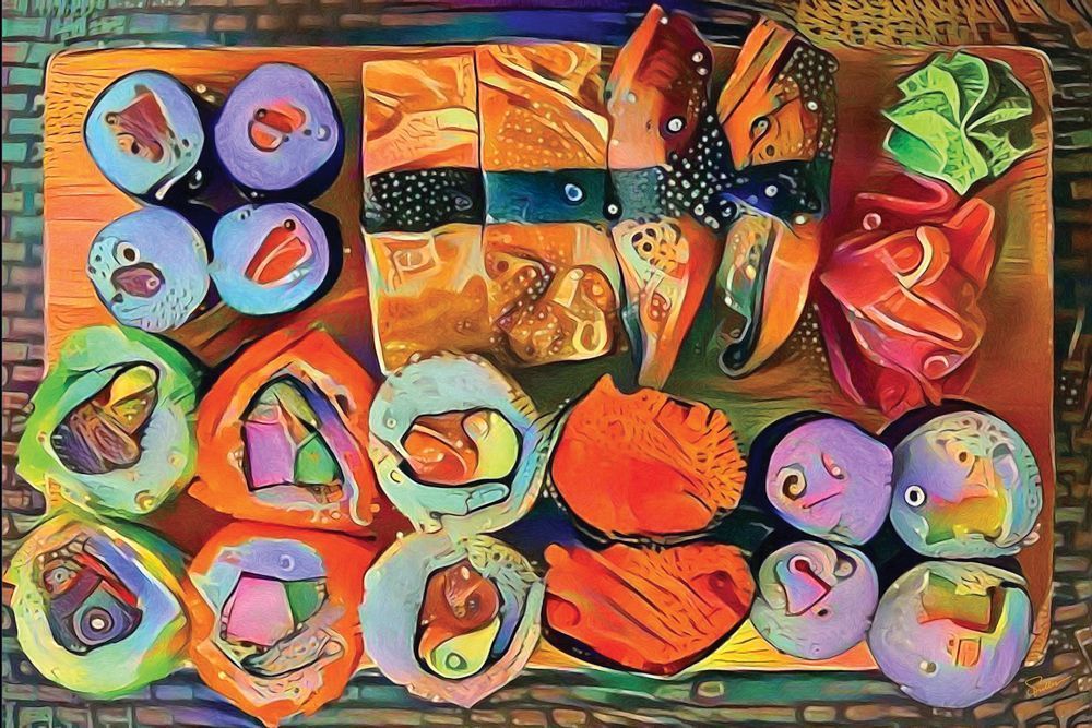 Great Big Sushi Art | Art of Van Evan Fuller
