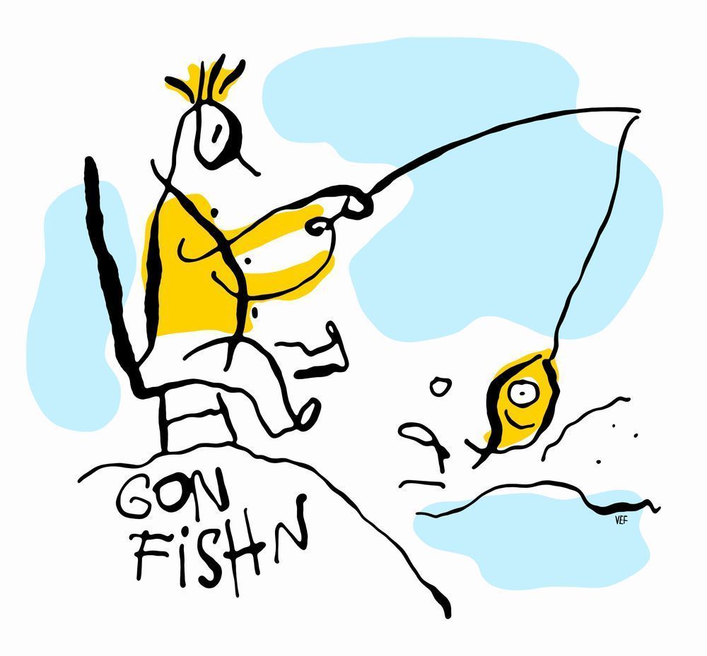 Gon Fishn Art | Art of Van Evan Fuller