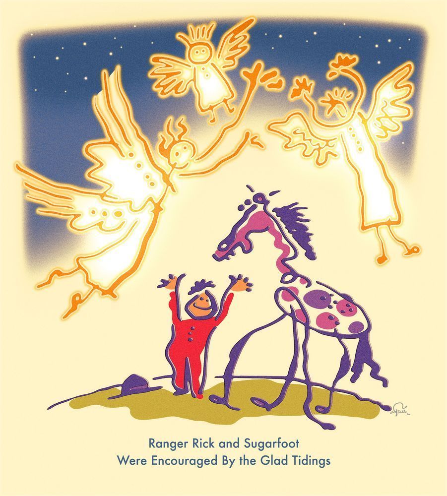 Glad Tidings Art | Art of Van Evan Fuller