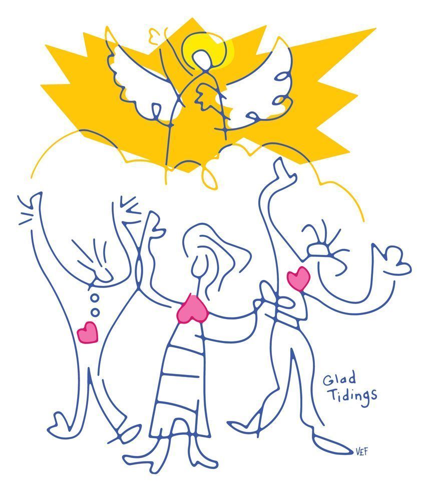 Glad Tidings 2 Art | Art of Van Evan Fuller