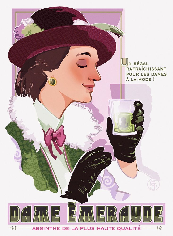 Dame Emeraud Art | Art of Van Evan Fuller