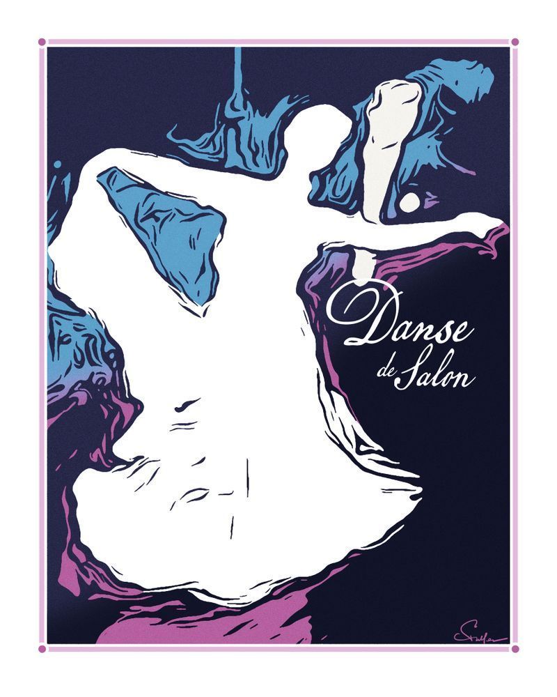 Danse De Salon Art | Art of Van Evan Fuller